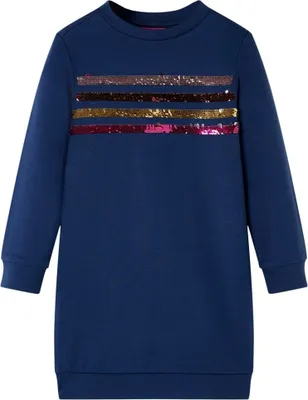 Produktbild von Kinder-Pulloverkleid Marineblau 92