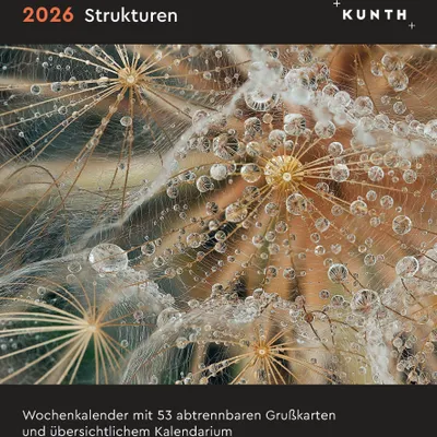 Produktbild von Strukturen - KUNTH Postkartenkalender 2026