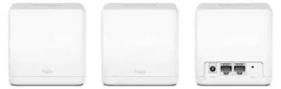 Produktbild von Mercusys Halo H30G(3-pack), Weiß, Intern, Dual-Band (2,4 GHz/5 GHz), Wi-Fi 5 (802.11ac), 802.11a, 802.11b, 802.11g, Wi-Fi 4 (802.11n), Wi-Fi 5 (802.11ac), 400 Mbit/s