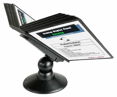 Imagen del producto de TUKA-i-AKUT 30: Panel de visualización, soporte para mesa, giratorio 360° y con ajuste de inclinación