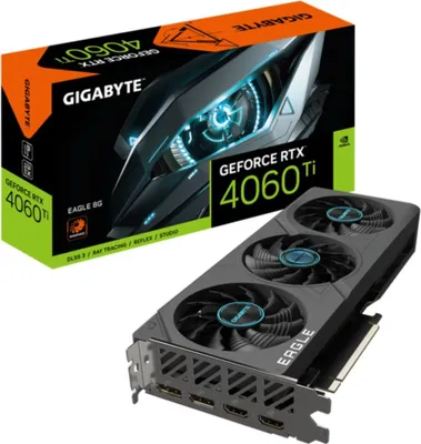Produktbild von Gigabyte Rtx 4060 Ti Eagle 8gb Gddr6 Grafikkarte Silber Silber One Size