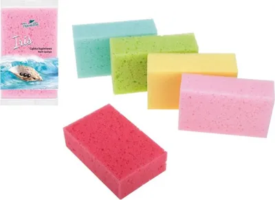 Obrázek produktu pro Koupelová houba Iris na mytí těla Smíšené barvy