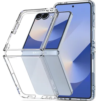 Immagine prodotto di Custodia Tech-Protect FlexAir Hybrid Trasparente per Samsung Galaxy Z Flip 7 KP41359