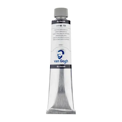 Produktbild von Van Gogh Ölfarbe Tube 200 ml Zinkweiß (Safloröl) 104