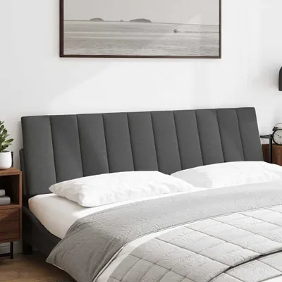Immagine prodotto di Cuscino Testiera Hanko Grigio Scuro 180 cm in Tessuto