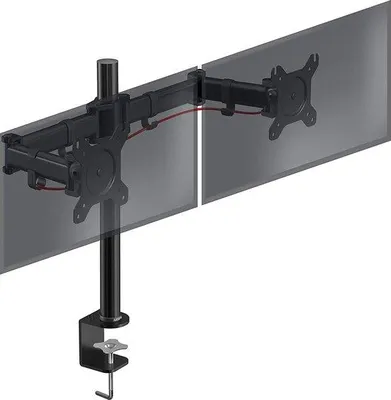 Image de Support métallique pour écran d'ordinateur portable, rotation à 360 degrés, pour des écrans jusqu'à 27 pouces