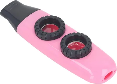 Obrázek produktu pro Kazoo flétna, hudební nástroj Kazoo flétna hudební doprovod 115x32x20mm na cesty (RŮŽOVÁ)