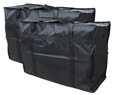 Produktbild von Hilier Wäschesack für Kleidung, Bettdecke und Bettwäsche mit Reißverschluss, 2 S