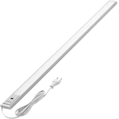 LED-Unterbauleuchte 90 cm dimmbar warmweiß 730 lm 10 W Sensor silber