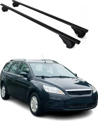 Obrázek produktu pro Příčníky střešních nosičů pro Ford Focus 2004-2012, černé