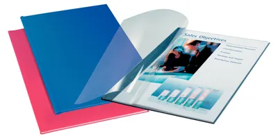 Produktbild von Leitz Soft Covers, A4, Blau, 35 Blätter, 3,5 mm, 214 mm, 302 mm