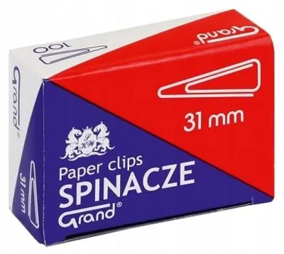 Produktbild von Grand Dreieckige Büroklammern 31 mm - 100 Stück