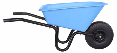 Produktbild von Altrad Fort FO35610 Kinderschubkarre 20l blau montiert mit PolyurethanRad