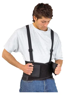 Image de Ceinture Lombaire - M - Noir - Portwest