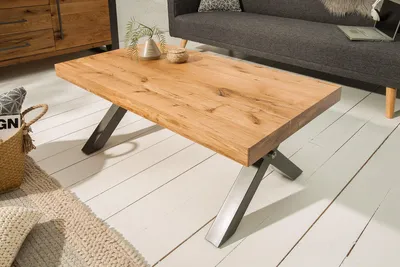 Obrázok produktu pre Konferenčný stôl 38808 110x60cm Masív drevo Divoký Dub