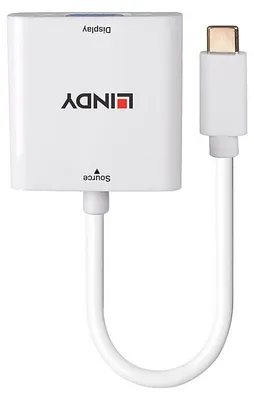 Produktbild von LINDY Konverter USB Typ C auf VGA