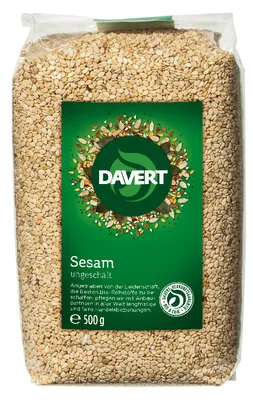 Produktbild von Davert - Sesam ungeschält - 500g