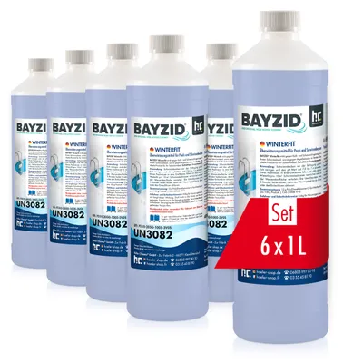 Produktbild von 6x1 L BAYZID® Winterfit Überwinterungsmitte gegen Algen und Kalk im Pool