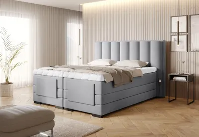 Obrázek produktu pro Elektrická polohovací postel 160x200 VERION - šedá