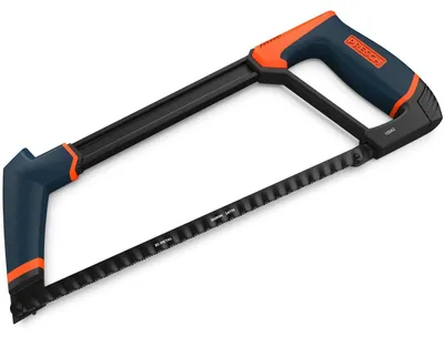 Immagine prodotto di Seghetto per metallo - 300 mm - Lama bimetallica - Regolabile a 45 gradi - Per metallo, alluminio e plastica