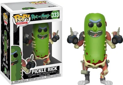 Image de Rick et Morty - Pickle Rick 333 - Funko Pop - Figurine en vinyle