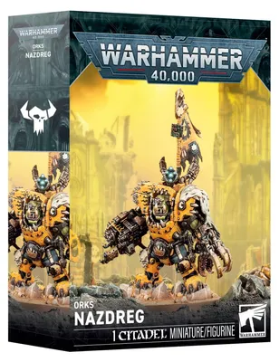 Immagine prodotto di Warhammer 40K Orchi Nazdreg - Warlord dei Bad Moons