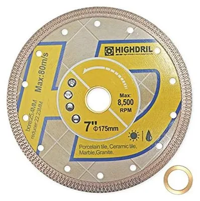 Immagine prodotto di Disco diamantato da 180 mm per piastrelle e pietra naturale