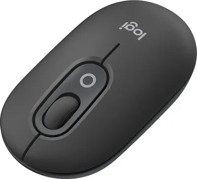 Produktbild von Logitech POP, Beidhändig, Optisch, Bluetooth, 4000 DPI, Graphit