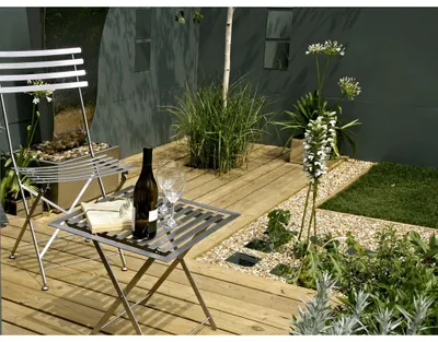 Produktbild von WOODTEX | 3 m | Kiefer Terrassendiele 27x145 mm Kesseldruckimprägniert, Glatte Oberfläche, Einfache Reinigung, Standardsortierung, Fichte Kiefernholz