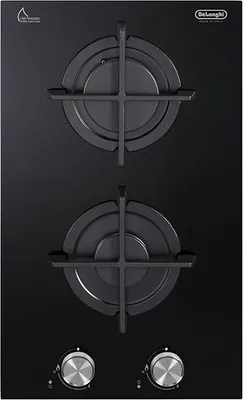 Immagine prodotto di De Longhi NSL 230 NC Piano Cottura da Incasso 30 cm Gas 2 Fornelli Nero