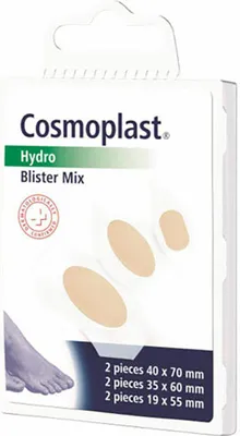 Image de Cosmoplast Pansement Ampoule Mix Hydrocolloïde (6 pièces)