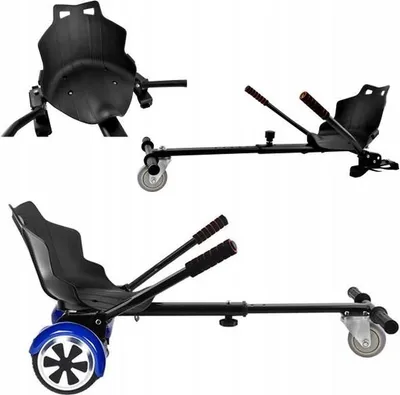 Image de Overlay - kart à pédales pour planche à deux roues avec réglage