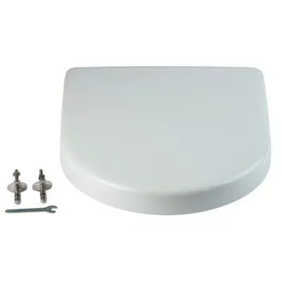 Produktbild von Toilettensitz mit Absenkautomatik, passend für Richter+Frenzel MyStyle WC, weiß, Edelstahlscharniere, einfache Montage