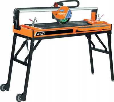 Produktbild von Norton Clipper Fliesenschneidmaschine TR232 L inkl. Diamantscheibe Extreme Ceramic Turbo Ø230x25,4 mm