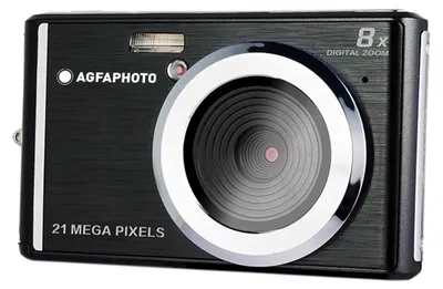 Produktbild von AgfaPhoto Realishot DC5200, 21 MP, 5616 x 3744 Pixel, CMOS, HD, 89 g, Schwarz