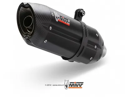 Obrázok produktu pre MIVV Suono plný výfuk čierny pre YAMAHA YZF R125 2014-2018