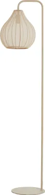 Productafbeelding van Crème vloerlamp Elati Ø 29cm japandi