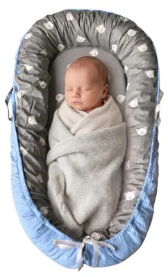 Productafbeelding van Babybedje, draagbaar ontwerp, verstelbare functies, babykonijn