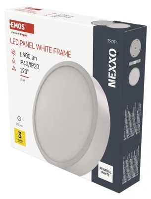 Productafbeelding van EMOS LED inbouwspot NEXXO, rond, wit, 21W, neutraal wit, ZM5145