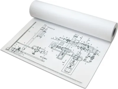 Produktbild von PAPYRUS Inkjet Plotterrolle 610 mm x 50 m weiß