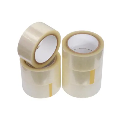 Produktbild von Paketband Transparent 48 mm x 90 m 6 Rollen Extra Starkes Klebeband mit Acrylkleber – Packband für Kartons, Versand, Verpackung & Umzug