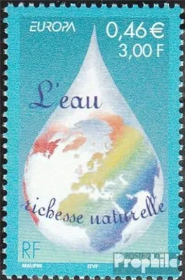 Produktbild von Briefmarken Frankreich 2001 Mi 3528 (kompl.Ausg.) postfrisch Lebensspender Wasser