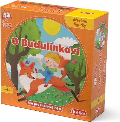 Produktbild von Brettspiel Budulínk für 2 bis 4 Spieler, ab 4 Jahren, Kinder-, Familien- und Märchenspiel