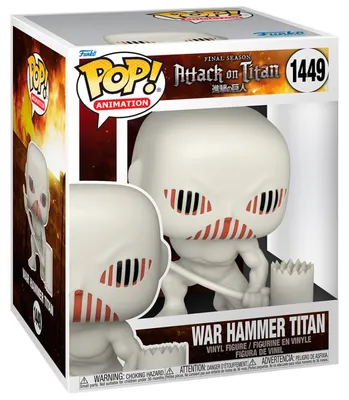 Imagen del producto de Attack on Titan - Titán Martillo de Guerra 1449 - Figura de vinilo Funko Pop