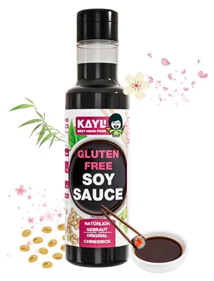 Produktbild von KAY LI Sojasauce glutenfrei 150ml - Authentische Aromen aus Asien