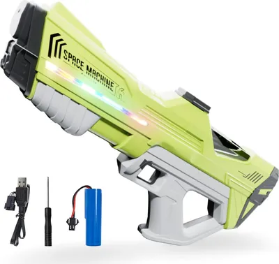 Obrázek produktu pro Automatická vysokotlaká elektrická vodní pistole s LED osvětlením.