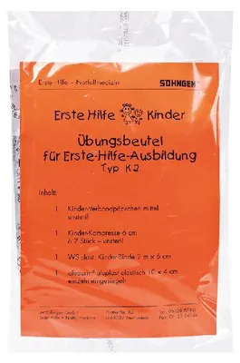 Produktbild von Übungsset Erste-Hilfe Kinder Typ K 2 | Packung (1 Stück)