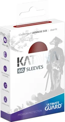 Immagine prodotto di Karbonowe Koszulki Kart do Gry Ultimate Guard Katana - Rozmiar Japoński 60 szt.