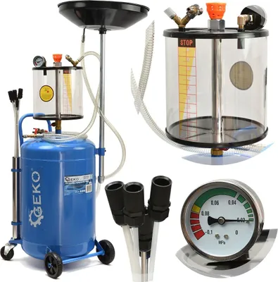 Obrázek produktu pro GEKO Pneumatická odsávačka ho oleje 80l G02120