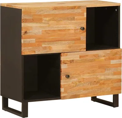 Obrázek produktu pro Boční skříňka Hnědá 80 x 33 x 75 cm Masivní mangové dřevo